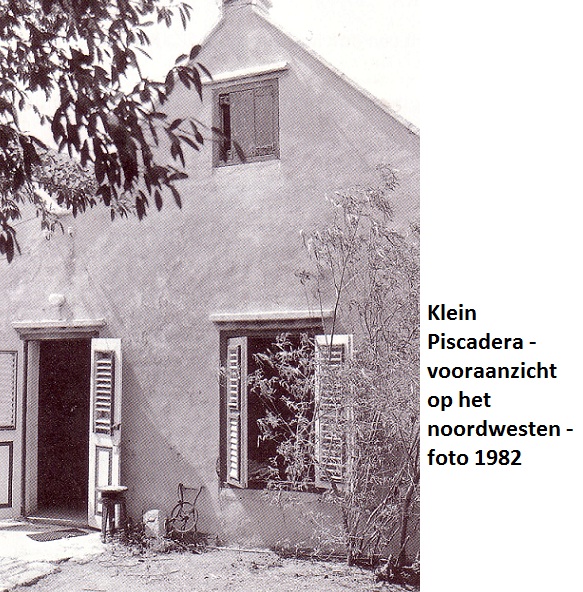 07. Klein Piscadera vooraanzicht met entree 1982